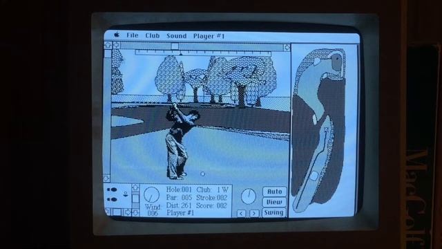 Обзор игры на Macintosh (MacGolf) смотреть онлайн