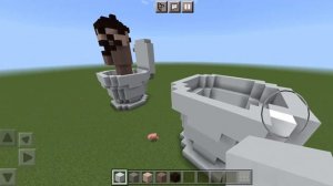 Как построить скибиди туалет в майнкрафте