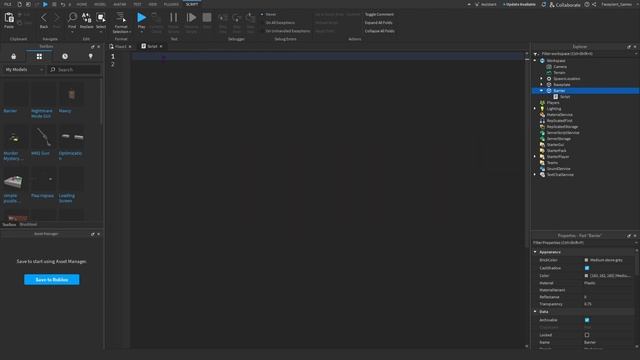 Как сделать барьер для NPC в Roblox Studio! | Roblox Studio Tutorial смотреть онлайн