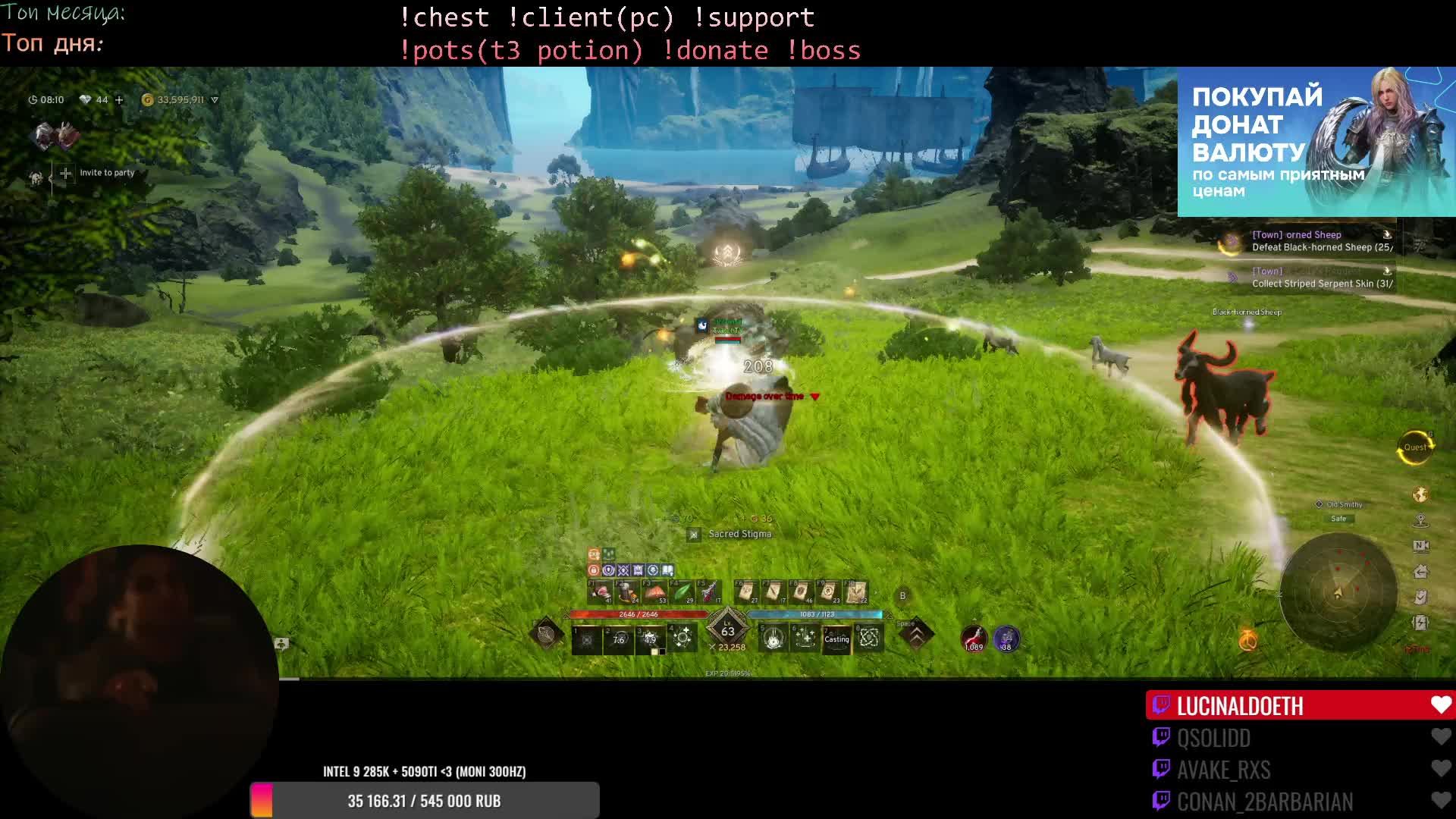 Paladin 63 Lvl Odin: Valhalla Rising