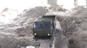 WPL КамАЗ на МИНИМАЛКАХ... Сток электроника и сток мотор