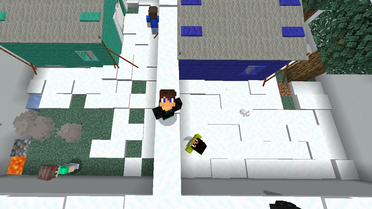 Зимний остров Мальчиков 5-Серия Финал в майнкрафт {Белчёнок™}