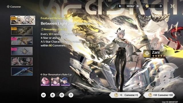 ОЧЕНЬ ЩЕДРЫЕ КРУТКИ НА ГОДОВЩИНУ ВУВЫ! #wutheringwaves #zani #phoeb