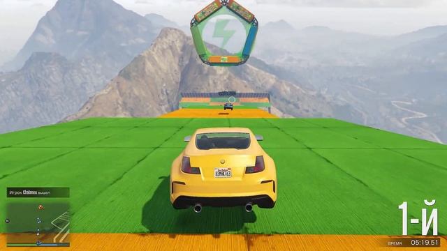 СПУСКАЕМСЯ НА ЛЕГКОВЫХ МАШИНАХ БЕЗ ТОРМОЗОВ ГТА 5 ОНЛА смотреть онлайн