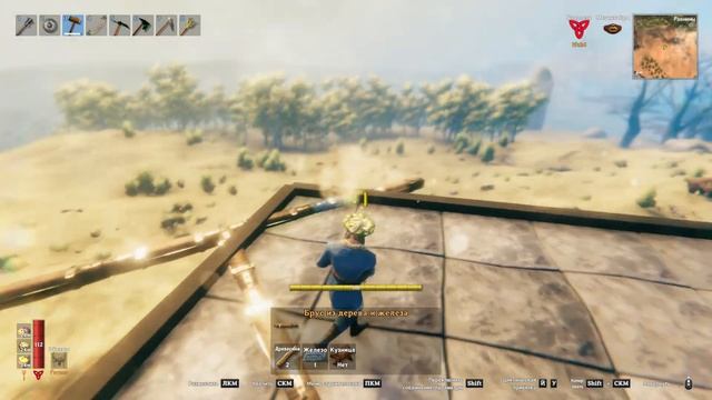 Valheim - Дом в стиле LOFT смотреть онлайн