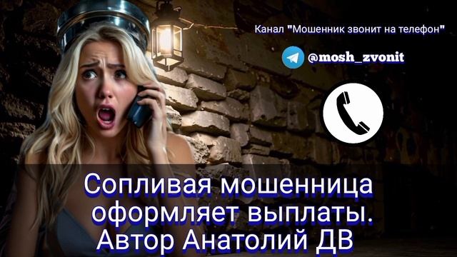 Сопливая мошенница оформляет выплаты. Автор Анатолий ДВ смотреть онлайн