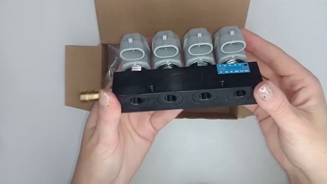 Форсунки Valtek тип 30, 4 цил. 2 Oм, со штуцерами в коллектор,