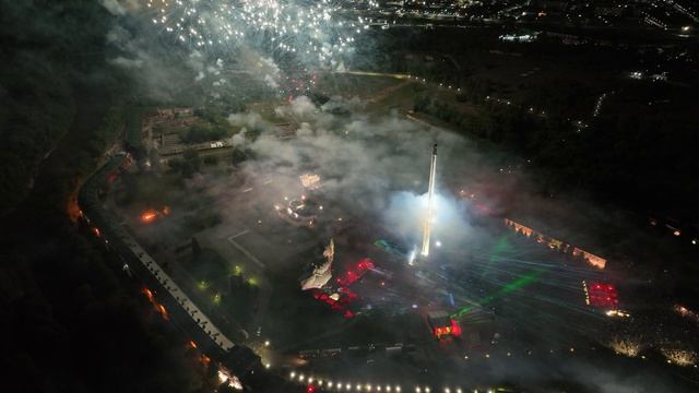 Фейерверк с высоты птичьего полета Брестская Крепость 9 мая 2025 (2 часть) смотреть онлайн