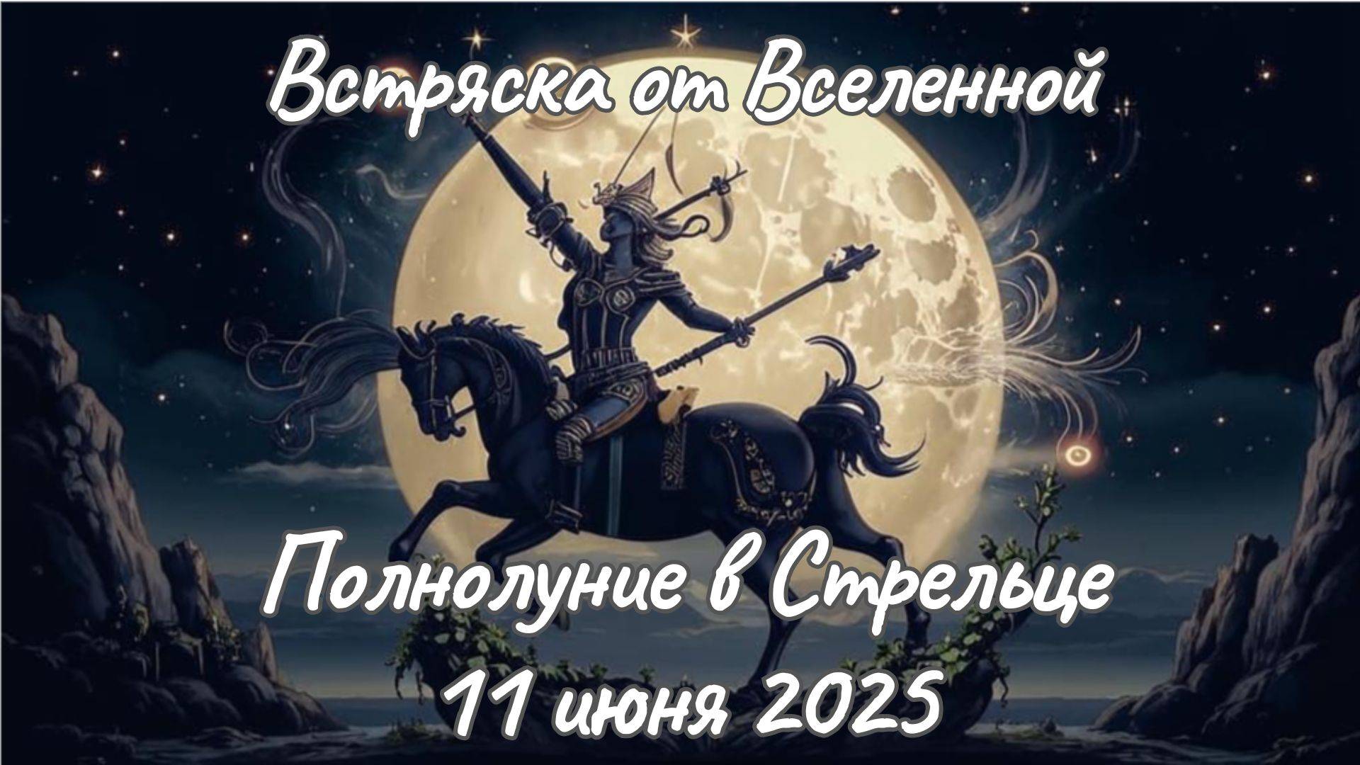 🌕✨Полнолуние в Стрельце♐Все знаки зодиака смотреть онлайн