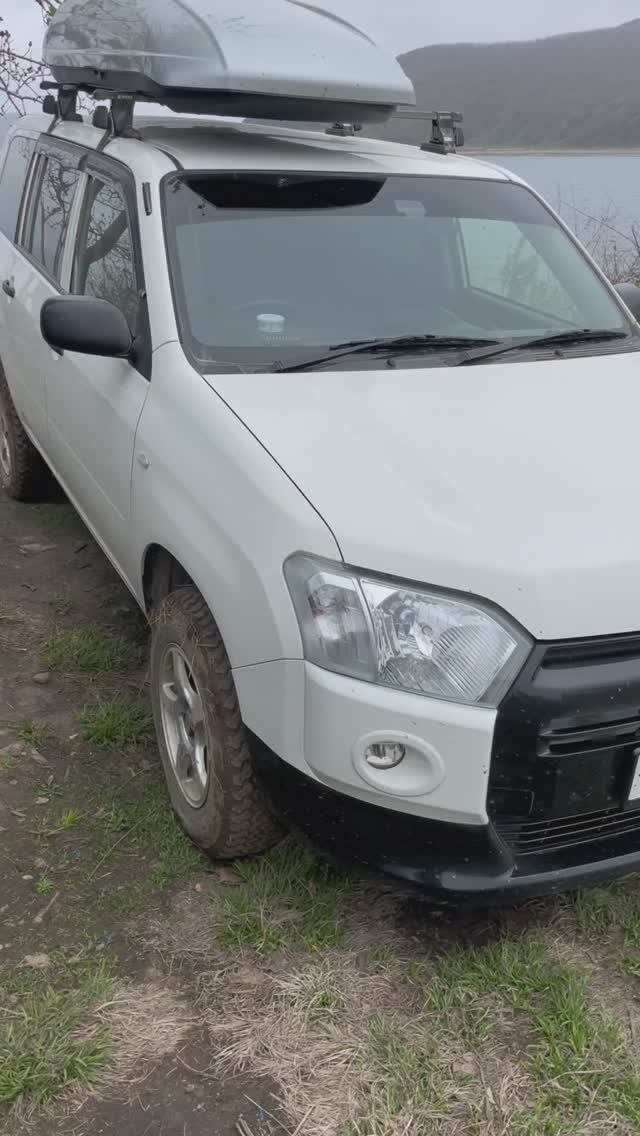 Тюнинг Тойота Пробокс АКСМЕН4х4 для русских дорог. Лифт, грязевка, лужи, колея)