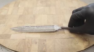 Реставрация наградного ножа участника операции "Буря в пустыне"