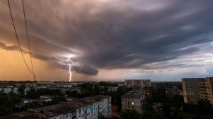 Ночные сильные грозы, 6 августа 2025