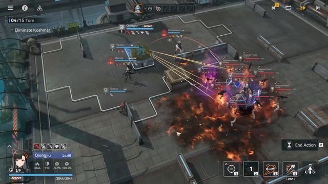 Girls' Frontline 2: Exilium прохождение Expansion Drills(Koshmar) 10 | 11(18 frenzy) смотреть онлайн