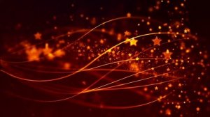 Красные звезды на чёрном фоне / Футаж