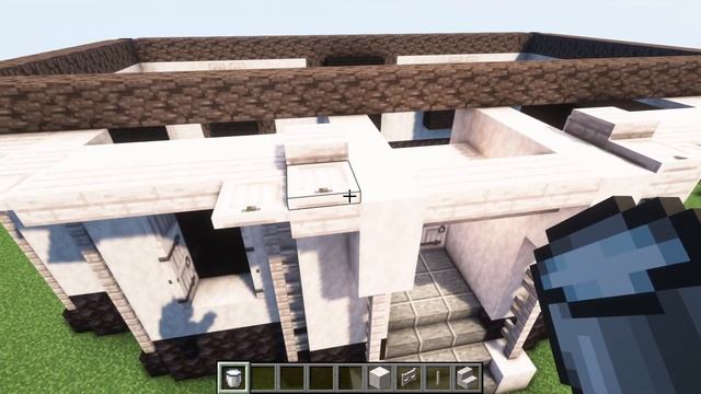 Белый особняк в майнкрафте смотреть онлайн