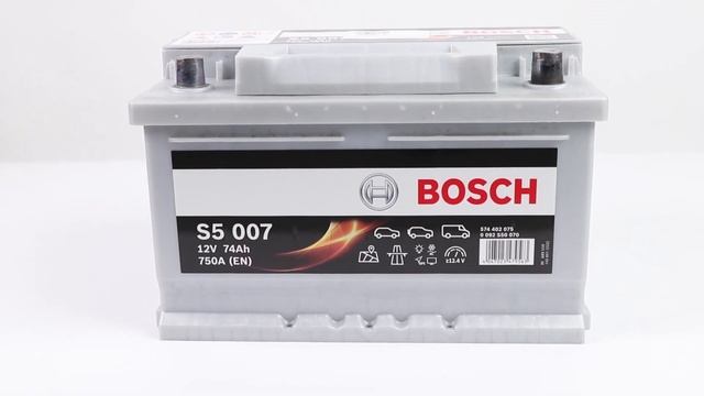 АКУМУЛЯТОР 12V 74AH 750A R+ S5 278*175*175MM смотреть онлайн