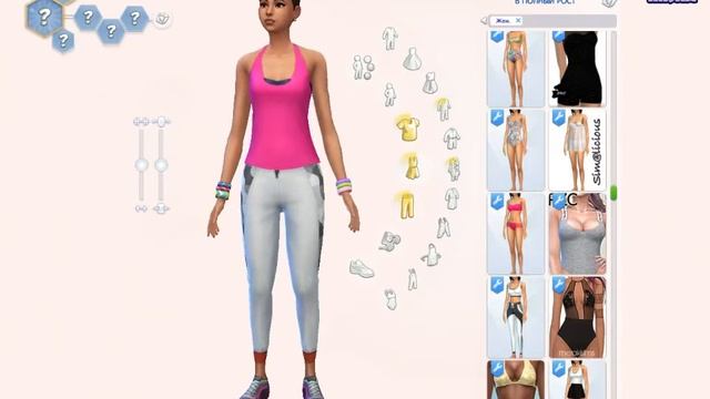 МОЯ ВЕРСИЯ ЖАСМИН✯СОЗДАНИЕ ПЕРСОНАЖЕЙ В THE SIMS 4