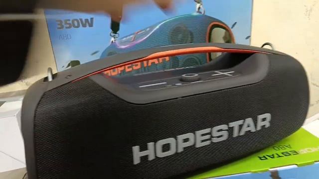 HOPESTAR A60 100 W Чёрного цвета ✅ Видеоотчет г. Ухта Почта 🔥