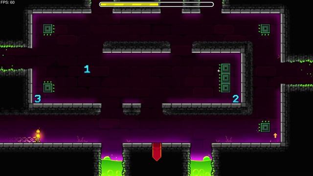 Прохождение уровня Dash в игре Geometry Dash! смотреть онлайн