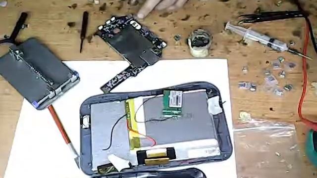 Замена гнезда зарядки на планшете