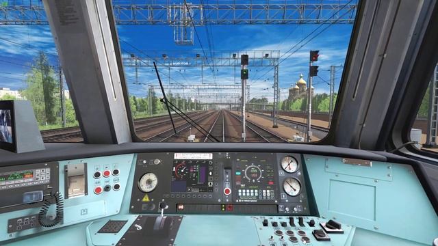 Москва-Железнодорожная "Спутник" | ЭД4М-0380 "Будем жить!" смотреть онлайн