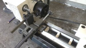 Изготовление токарно копировального станка, на базе мини токарного FABTEC ML110*125Vs   часть №2