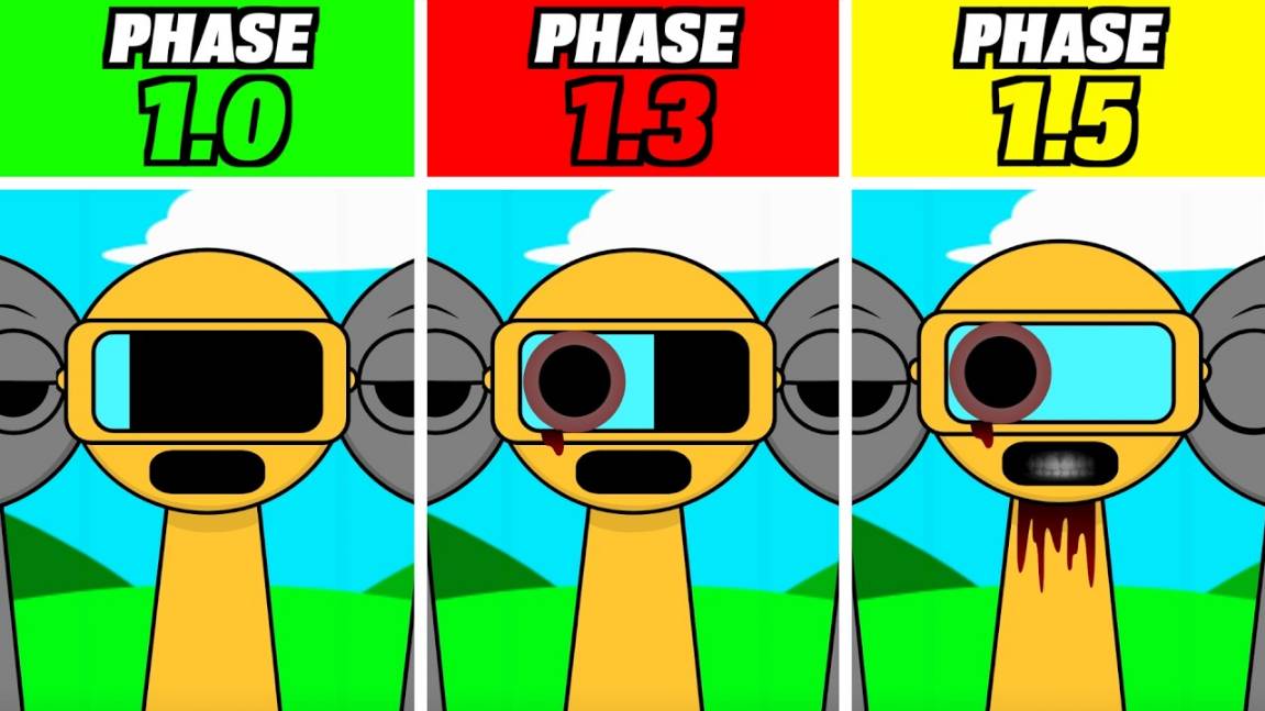 INCREDIBOX SPRUNKI ⚔️ | ФАЗЫ 1 vs 1.3 vs 1.5! 💥🔢 КТО ЛУЧШЕ? смотреть онлайн