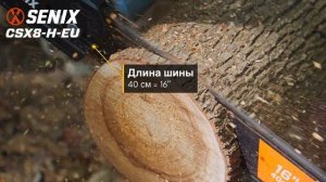 SENIX CSX8-H-EU Пила цепная аккумуляторная