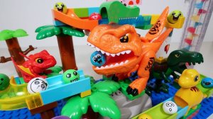 ГОРКА С ДИНОЗАВРАМИ ДЛЯ ДЕТЕЙ СТРОИМ ГОРКУ ДЕТСКИЙ РАЗВЛЕКАТЕЛЬНЫЙ КАНАЛ ИГРАЛКИ-ЗАЛИПАЛКИ