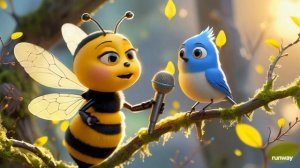 🐝 _Пчёлка Майя на ферме_ - Детская песенка (мультик-клип)