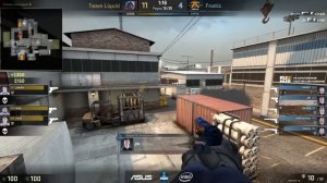 Fnatic vs Team Liquid - 2/3 Cache. Мажор ESL One Cologne 2016. Playoff 1/2 Стадия. CS:GO