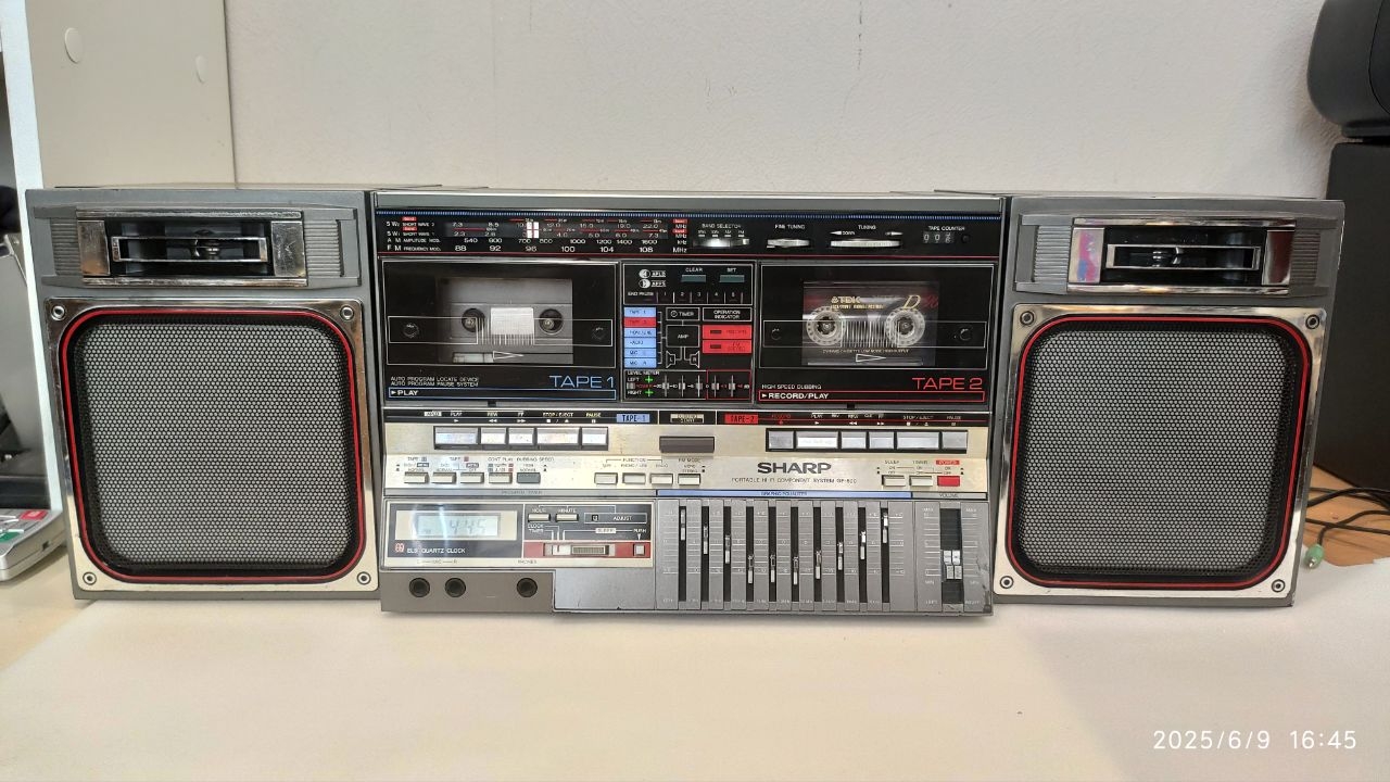 Sharp GF-800 с Bluetooth модулем смотреть онлайн
