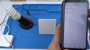 Умный настенный выключатель света MOES Zigbee3.0 с голосовым управлением Алиса в круглый подрозетник