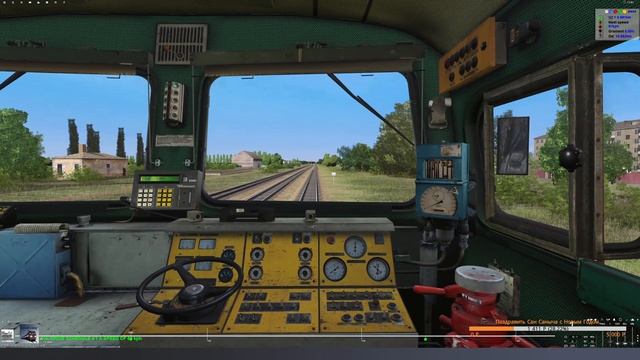 Trainz19 Керчь-Симферополь с 2ТЭ116.1 января "Оливье-стрим". смотреть онлайн