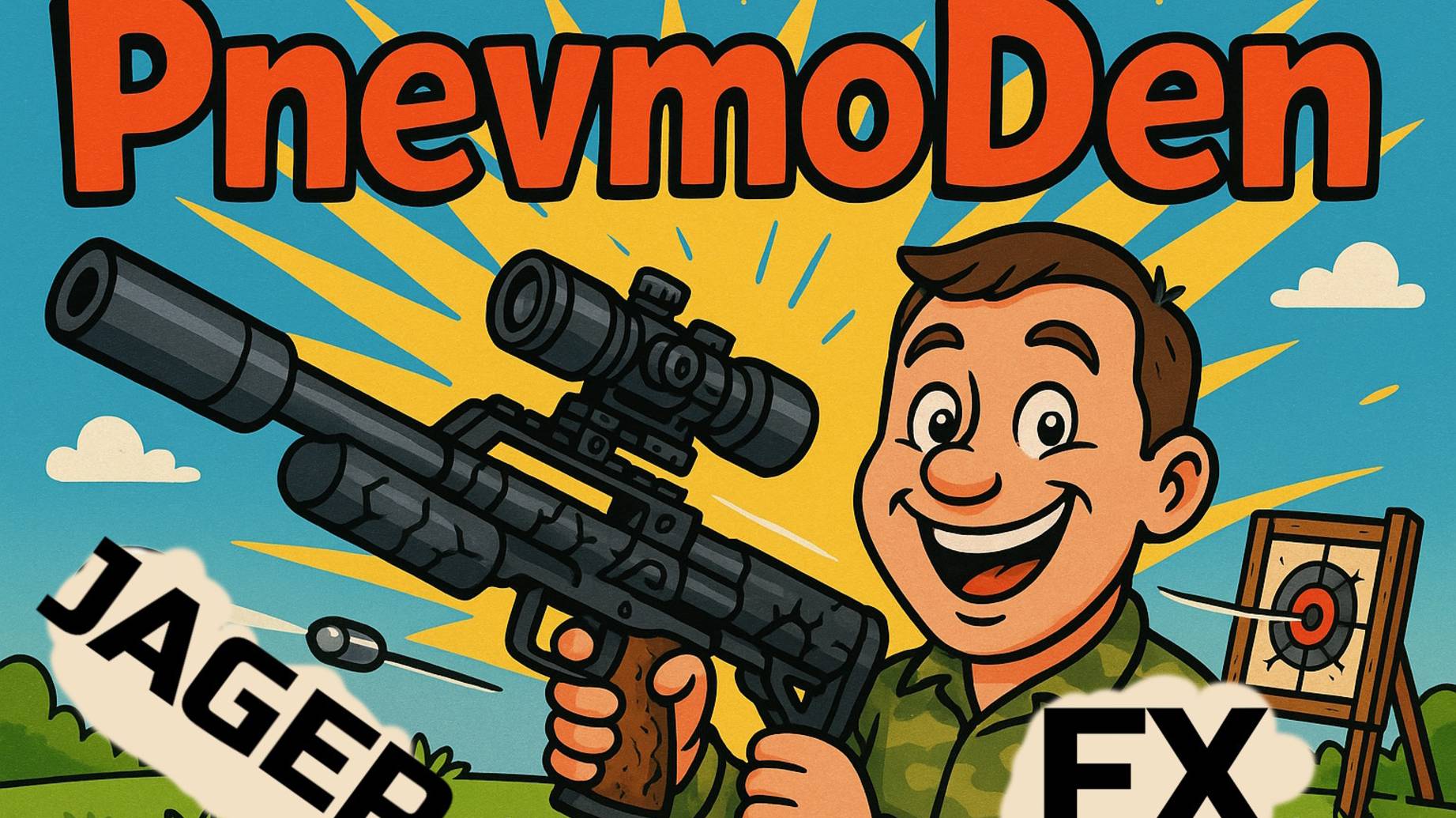 PCP Егерь, FX, пневмодень, тренировка БР-91 смотреть онлайн