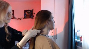 АСМР// с сестрой - макияж, расчёсывание💗🥰 ASMR// with my sister