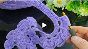 Шикарный цветок крючком❤ #веселыепетельки #вязаниекрючком #Анявяжет