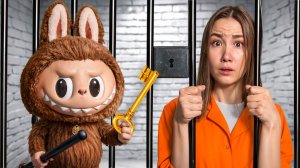 Злая ЛАБУБУ посадила нас В ТЮРЬМУ на 24 часа !