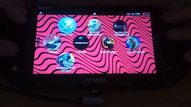 КАК УСТАНОВИТЬ БЕСПЛАТНУЮ ТЕМУ НА PSVITA | Kisn ;3