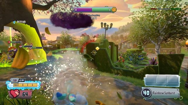 УРА!!!Wall-nut Hills!PLANTS VS ZOMBIES:GARDEN WARFARE 2 Gardens & Graveyards #1 смотреть онлайн