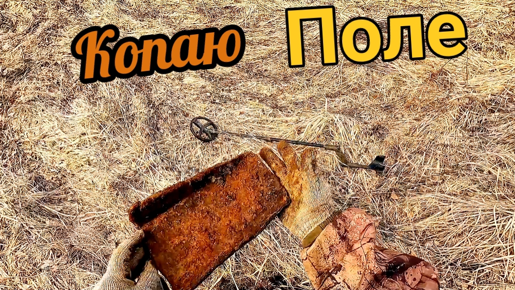 Копаю металл на старом поле, сигналы глубокие! коп металлолома смотреть онлайн