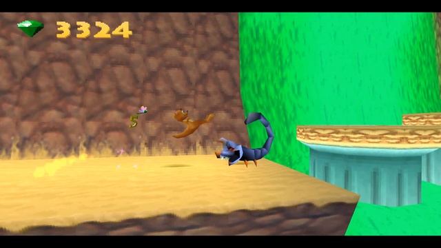 [PS1/RUS] Spyro 3: Year Of The Dragon [СЛЕПОЕ ПРОХОЖДЕНИЕ] - 35. Руины в П?