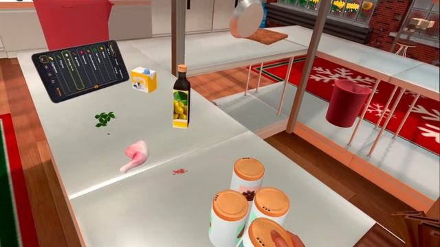 🎄 Рождественский Cooking Simulator VR: Готовим Куриные Ножки и