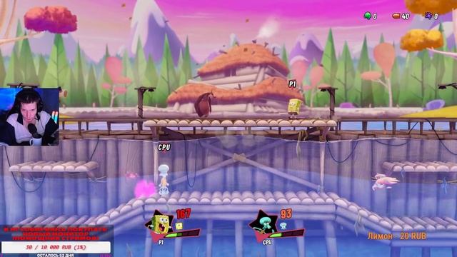 Премьерный стрим по: Nickelodeon All-Star Brawl 2 #1 смотреть онлайн