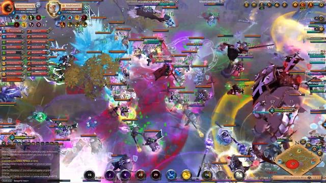 Albion Online! ZvZ [WTTS] "Play on You" vs "WarGods". (одноручная булава)! смотреть онлайн