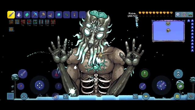 Я прошëл Terraria😯 1.4 на андроиде смотреть онлайн
