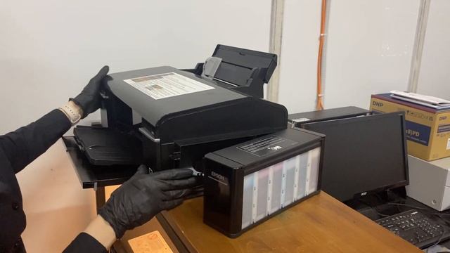 Epson L805 строение принтера смотреть онлайн