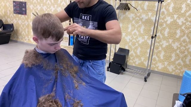 Мужская стрижка 436#смотри и запоминай #стрижка быстрая смотреть онлайн
