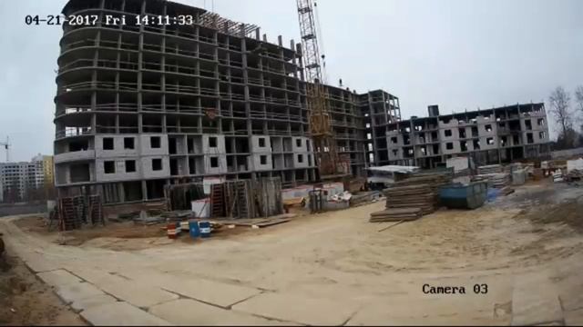Прямая трансляция строительства жилого комплекса "Кр? смотреть онлайн