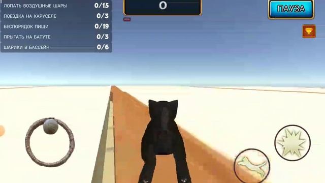 Баг как попасть за границу в игре Cat simulator kitty craft смотреть онлайн